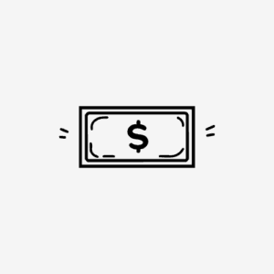 Dollar bill icon