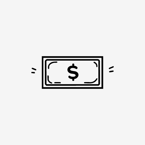 Dollar bill icon