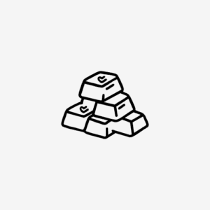 Gold bars icon