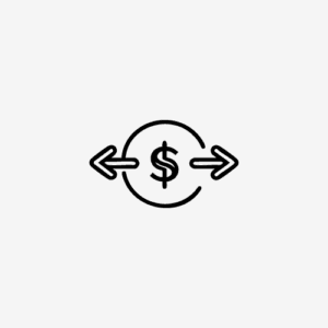 Money exchange icon