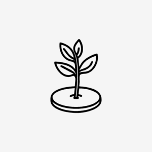 Money growing icon
