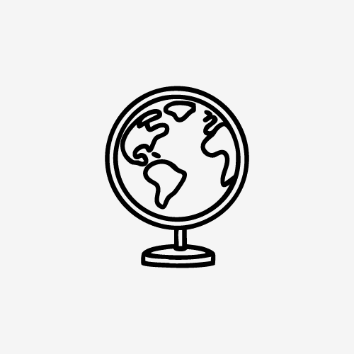 Globe icon