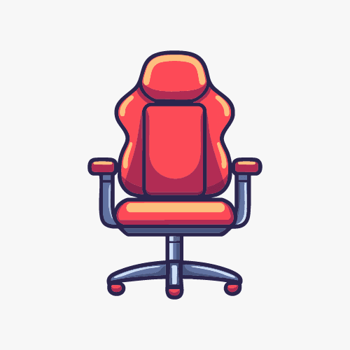 Gaming chair icon
