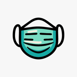 Face mask icon
