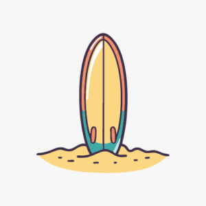 Surfboard icon