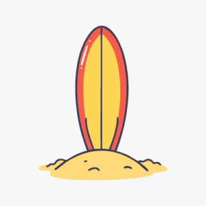 Surfboard icon