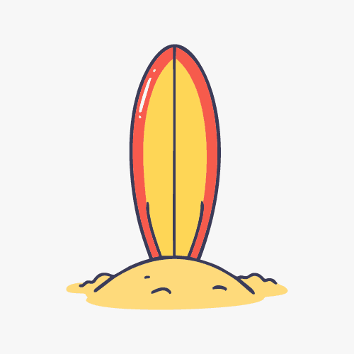 Surfboard icon