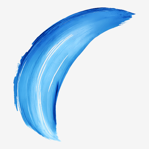 Blue Paint Brush