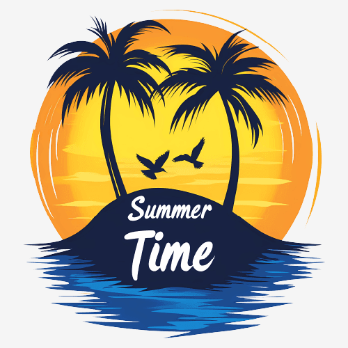 Tropical Summer Time illustration