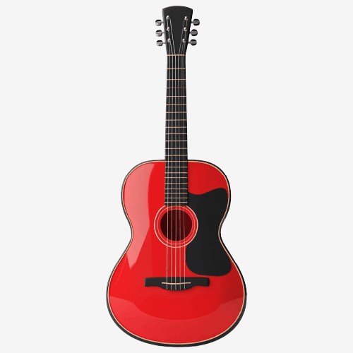 Red Guitar