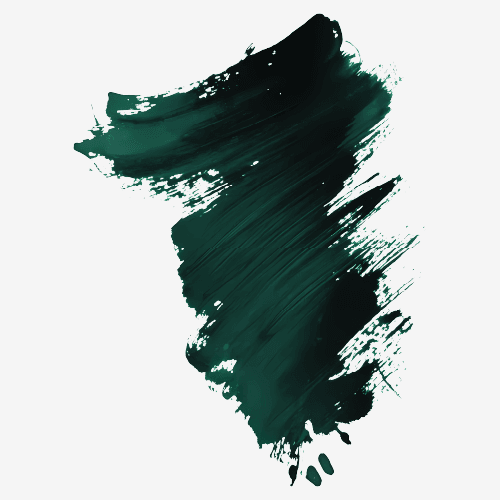Dark Green Acrylic Brush