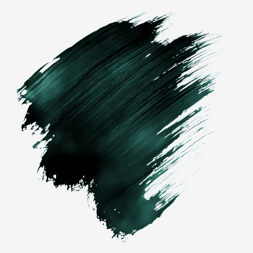 Dark green ink stroke