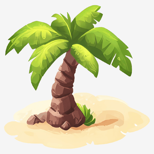 Palm tree illustration